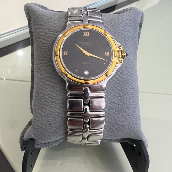 Raymond Weil Parsifal Swiss Made 18K Gold and Stainless Steel Wrist Watch! - Picture 4 of 16